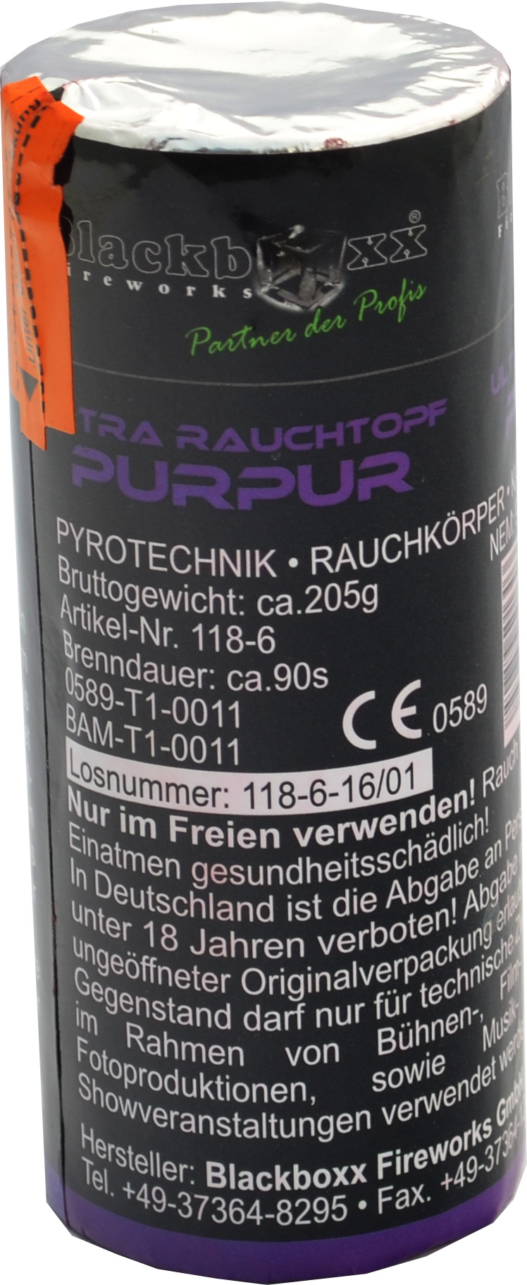 Blackboxx | Ultra Rauchtopf | Purpur
