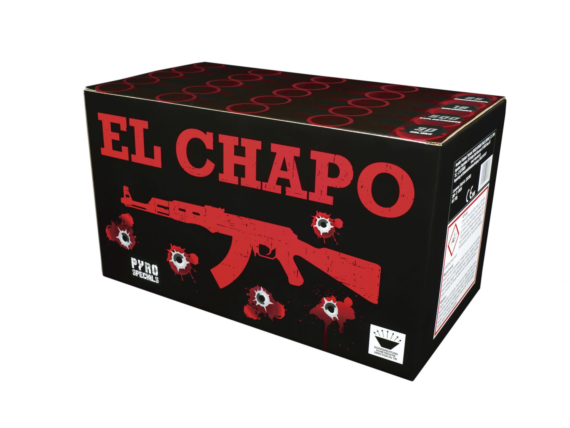 Pyro Specials | El Chapo | 25-Schuss [Batch 2023]