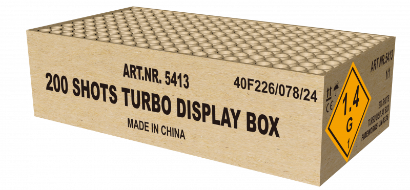 Magnum | 200 Shots Turbo Display Box | 200-Schuss