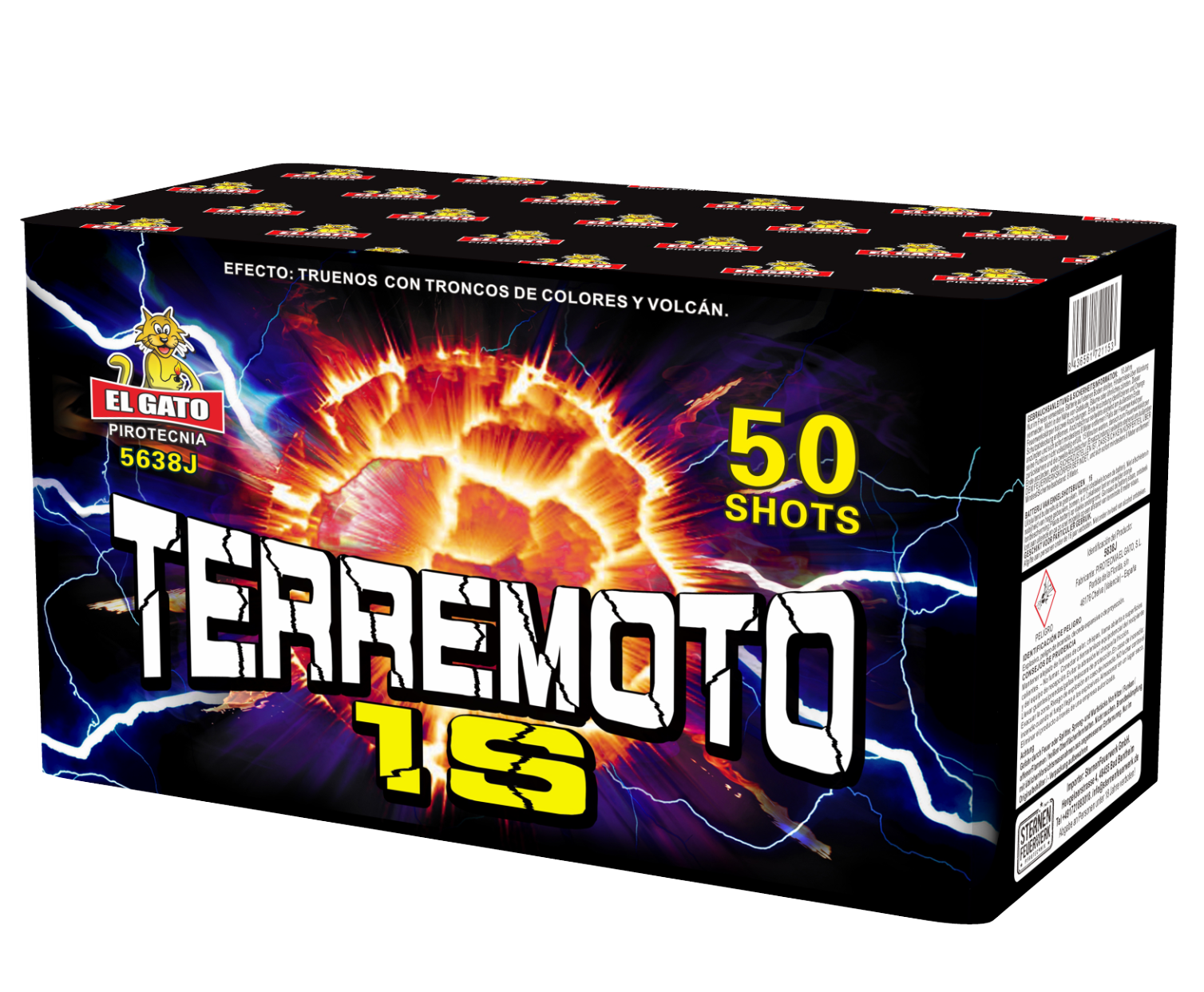 El Gato | 5638J | Terremoto 1sec | 50-Schuss