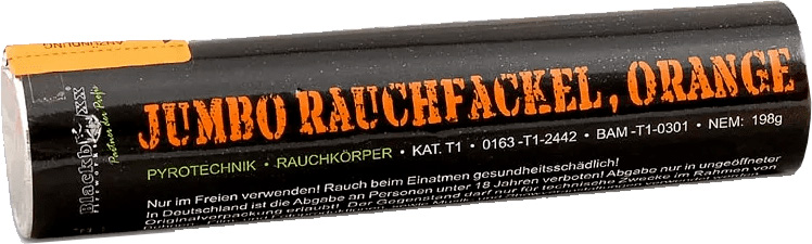 Blackboxx | Jumbo Rauchfackel | Orange