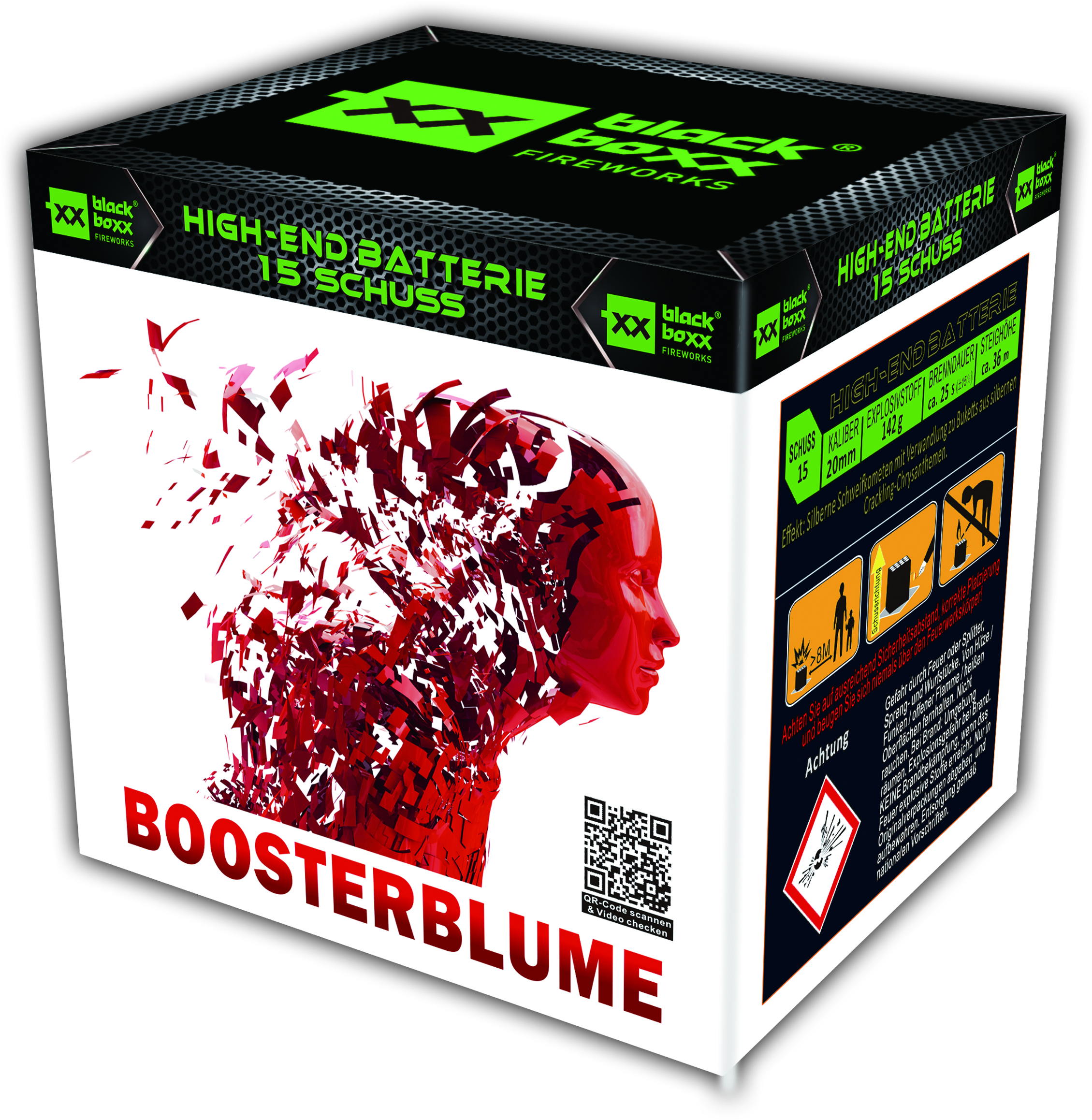 Blackboxx | Boosterblume | 15-Schuss