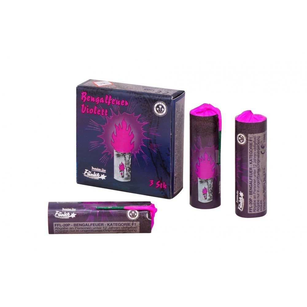 Funke | Bengalfeuer | Violett 