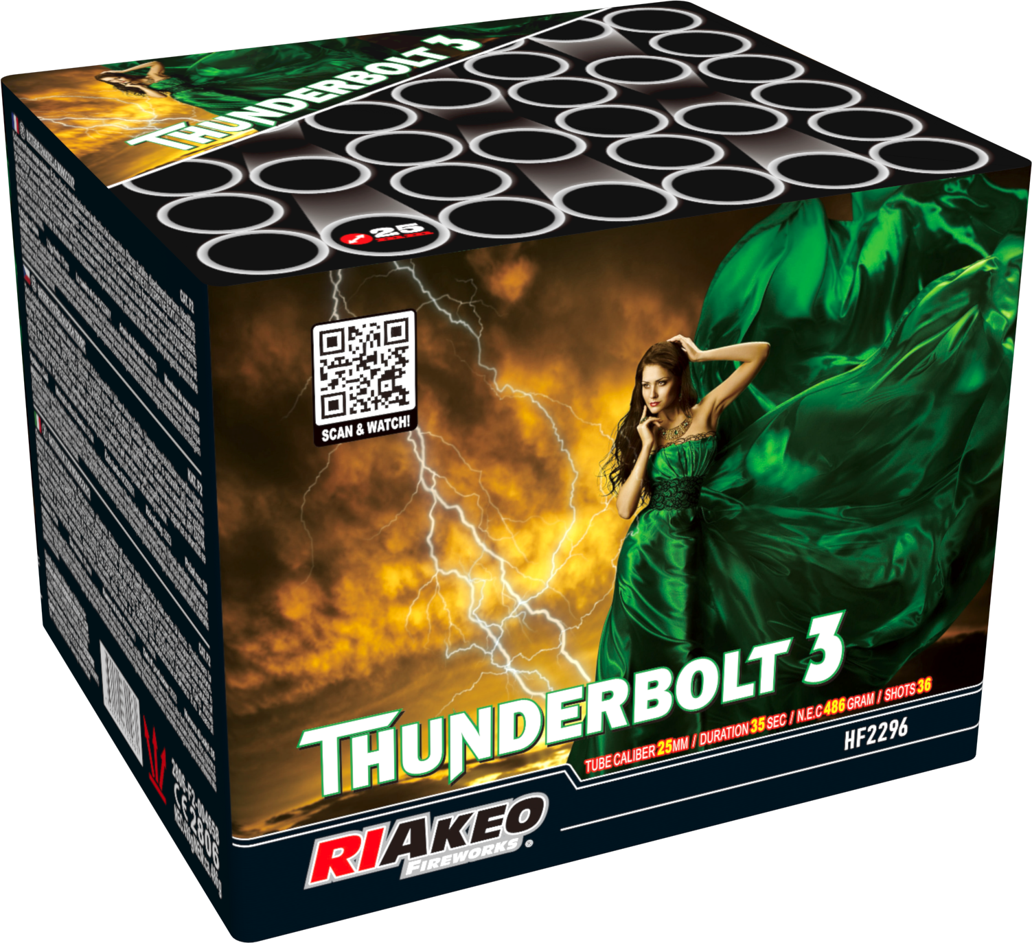 Riakeo | Thunderbolt 3 | 36-Schuss [Batch 2023]