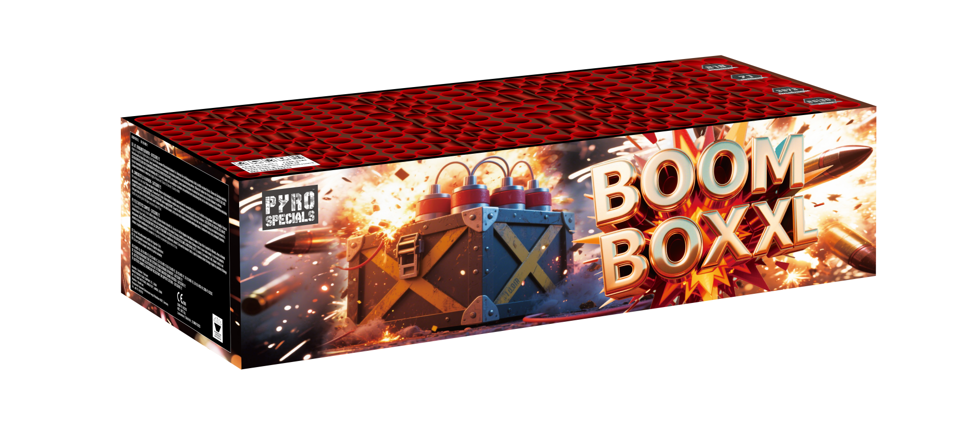 Pyro Specials | Boom Box XL | 218-Schuss