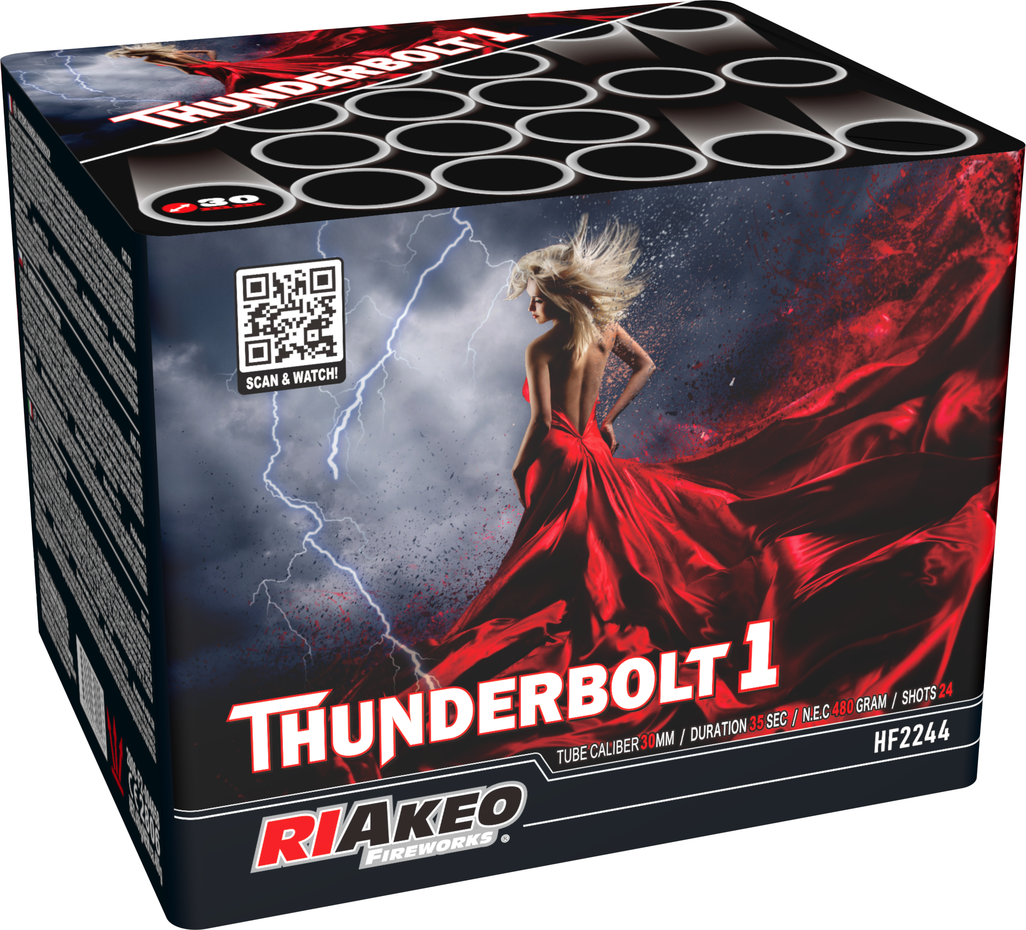 Riakeo | Thunderbolt 1 | 24-Schuss [Batch 2023]