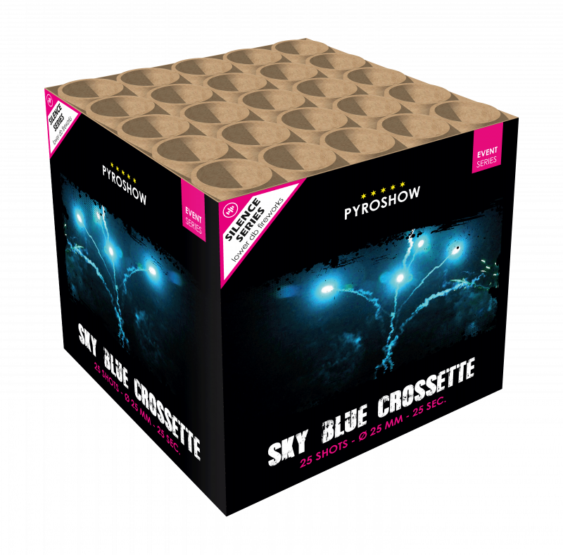 Broeckhoff | Sky Blue Crossette | 25-Schuss