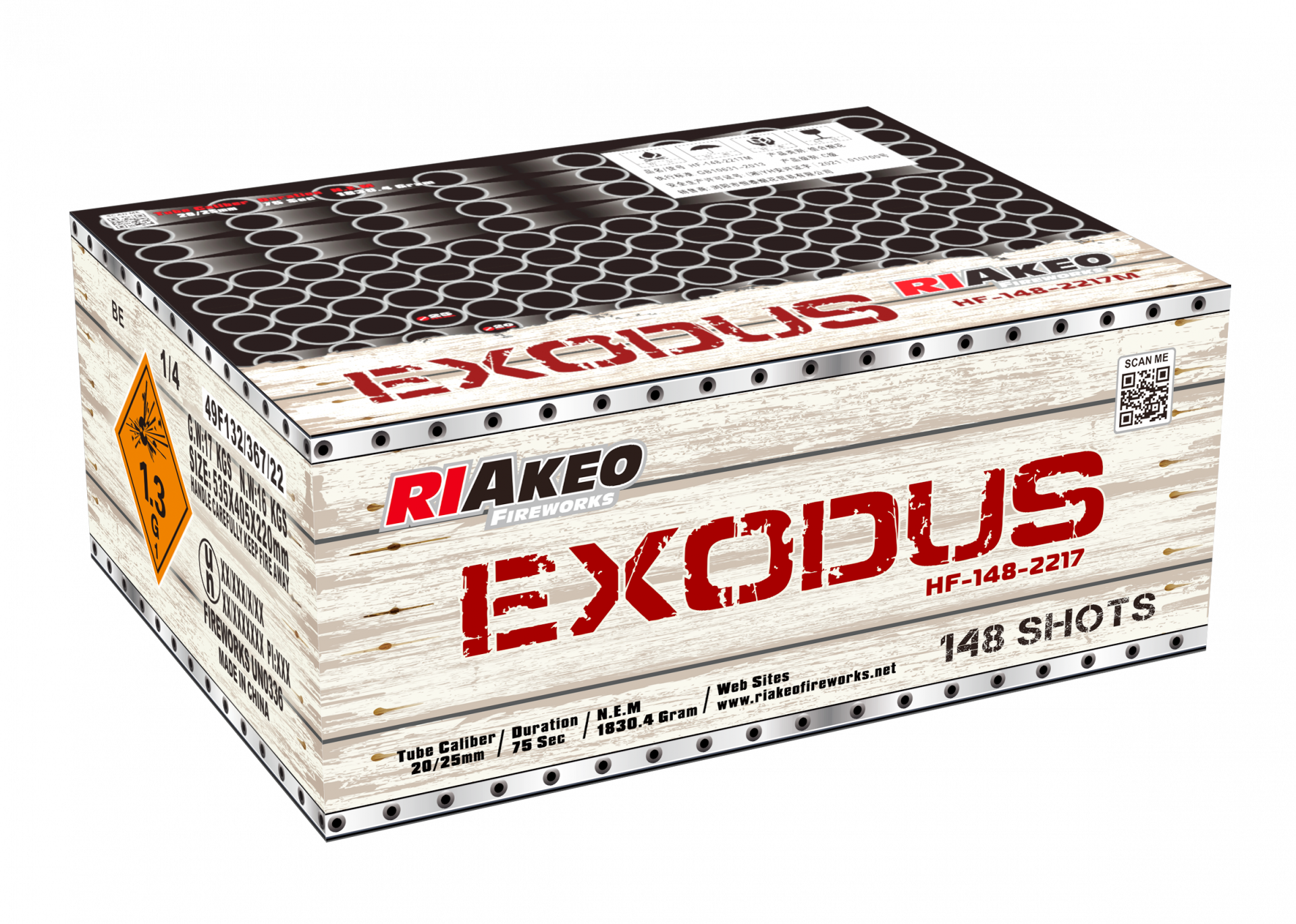 Riakeo | Exodus | 148-Schuss 