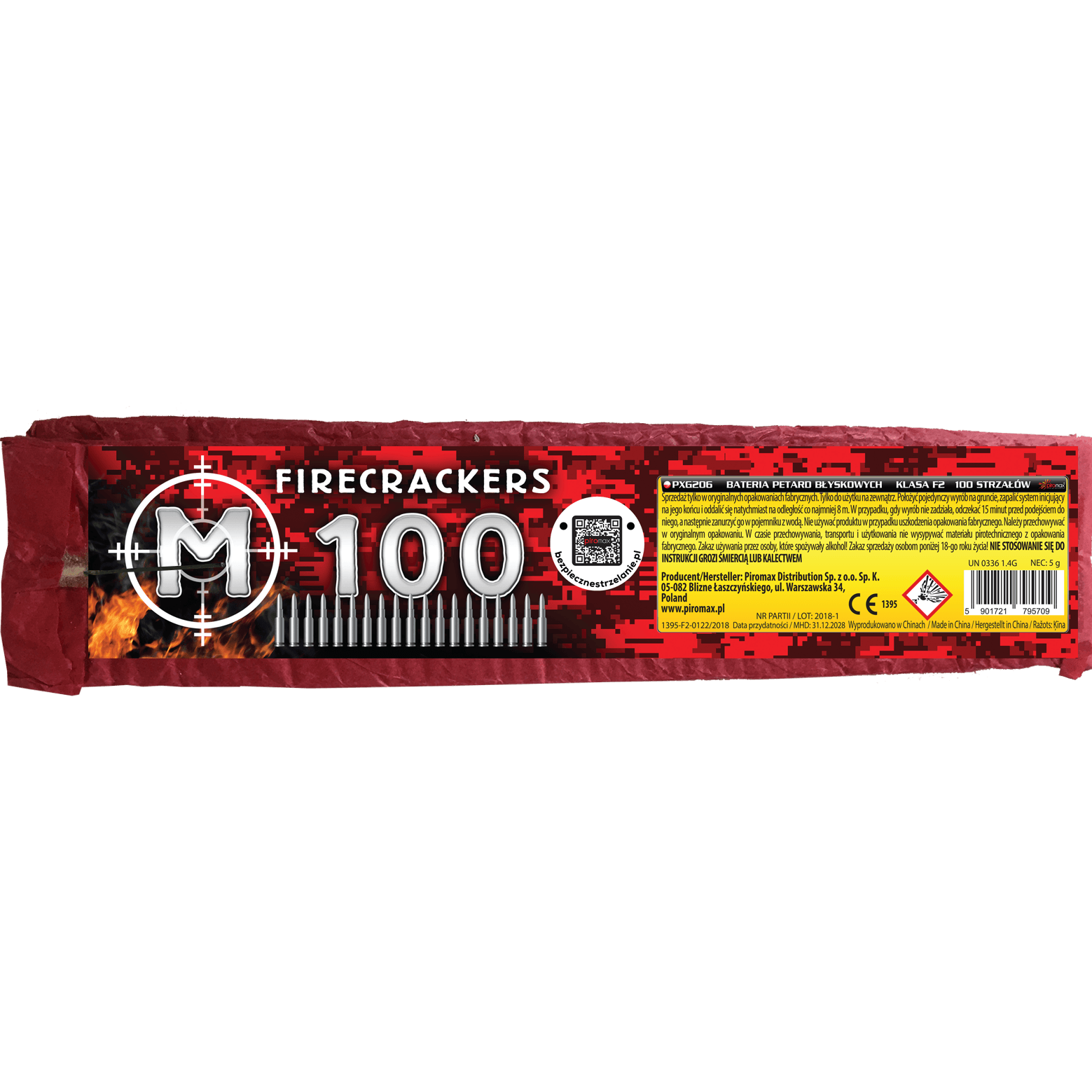 Piromax | PXG206 | Firecrackers M100