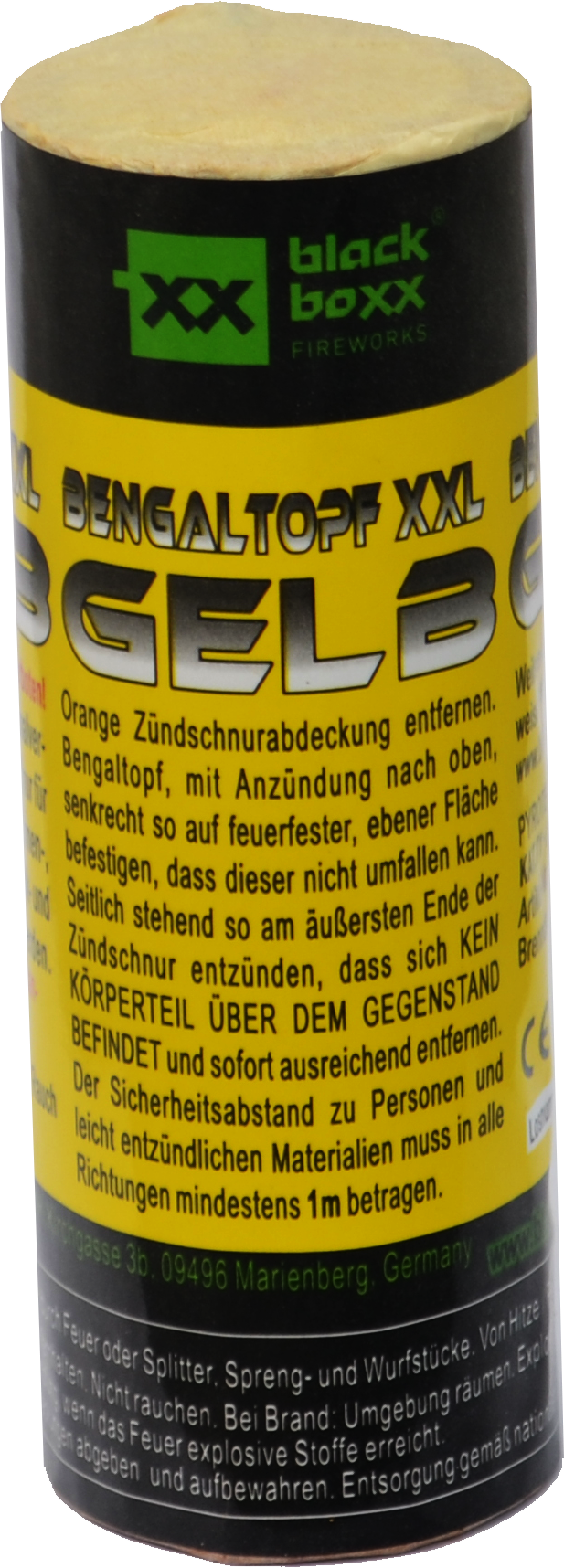 Blackboxx | Bengaltopf XXL | Gelb