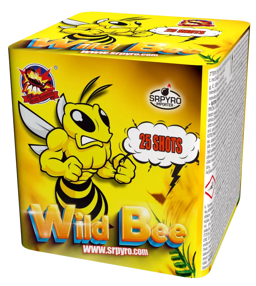 SRPYRO | 4822 | Wild Bee | 25-Schuss