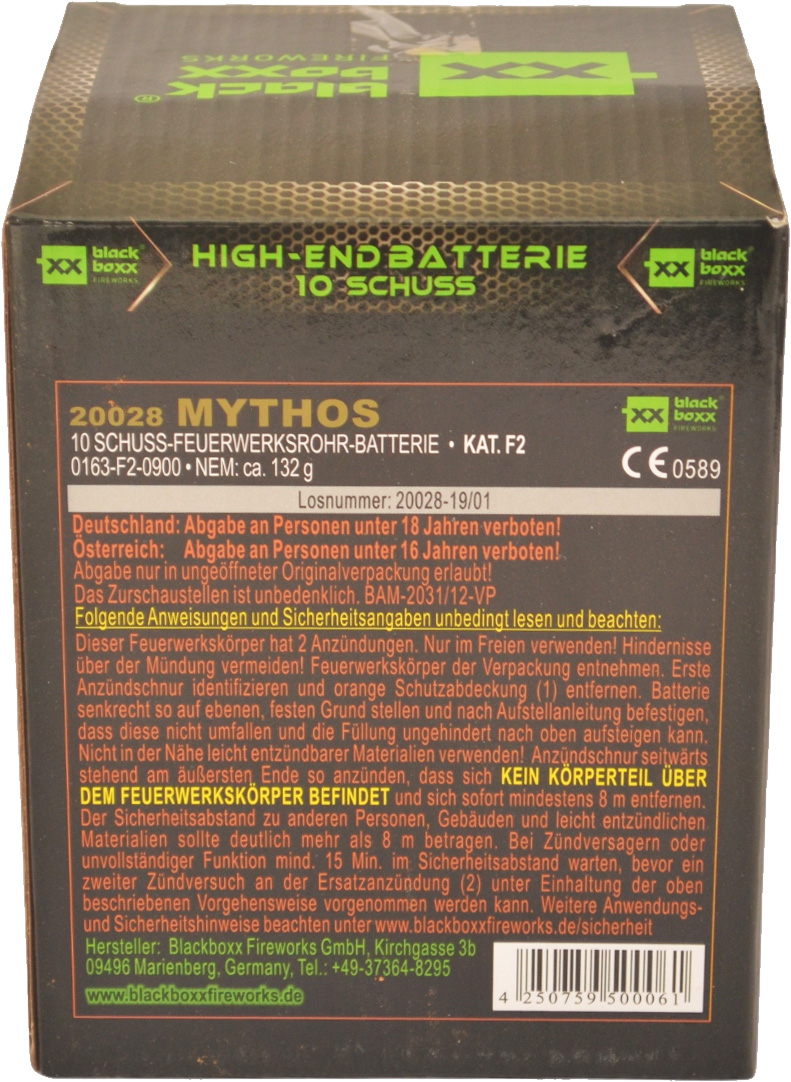 Blackboxx | Mythos | 10-Schuss