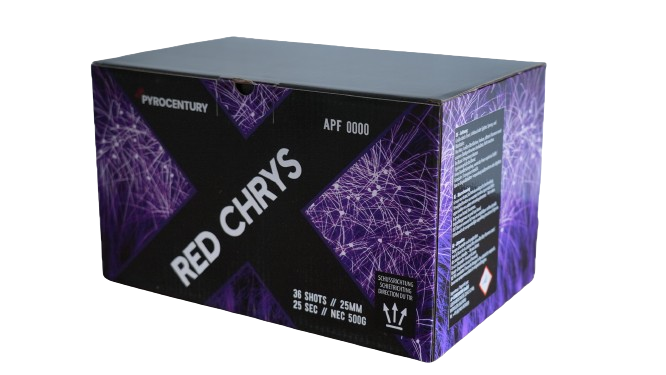 PyroCentury | Red Chrys | 36-Schuss