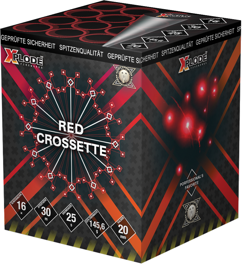 Xplode | Red Crossette | 16-Schuss