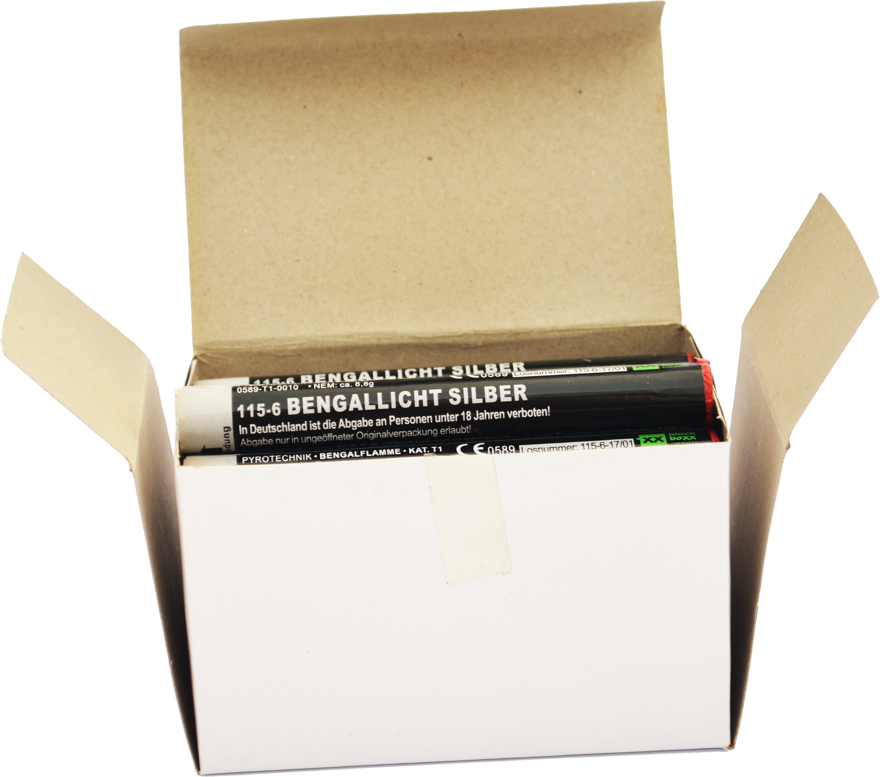 Blackboxx | Bengallicht | Silber Lichterbild