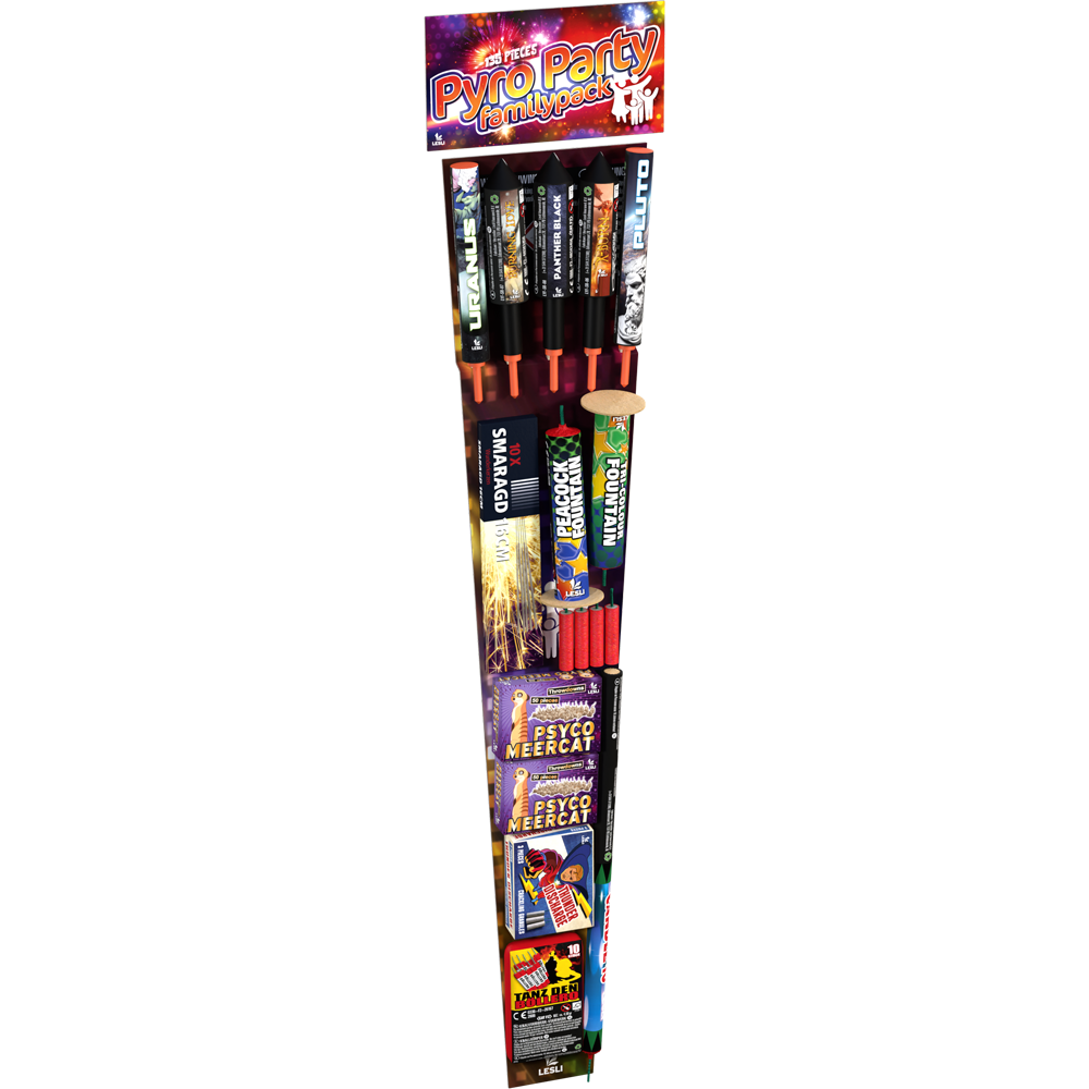Lesli | Pyro Party Familypack