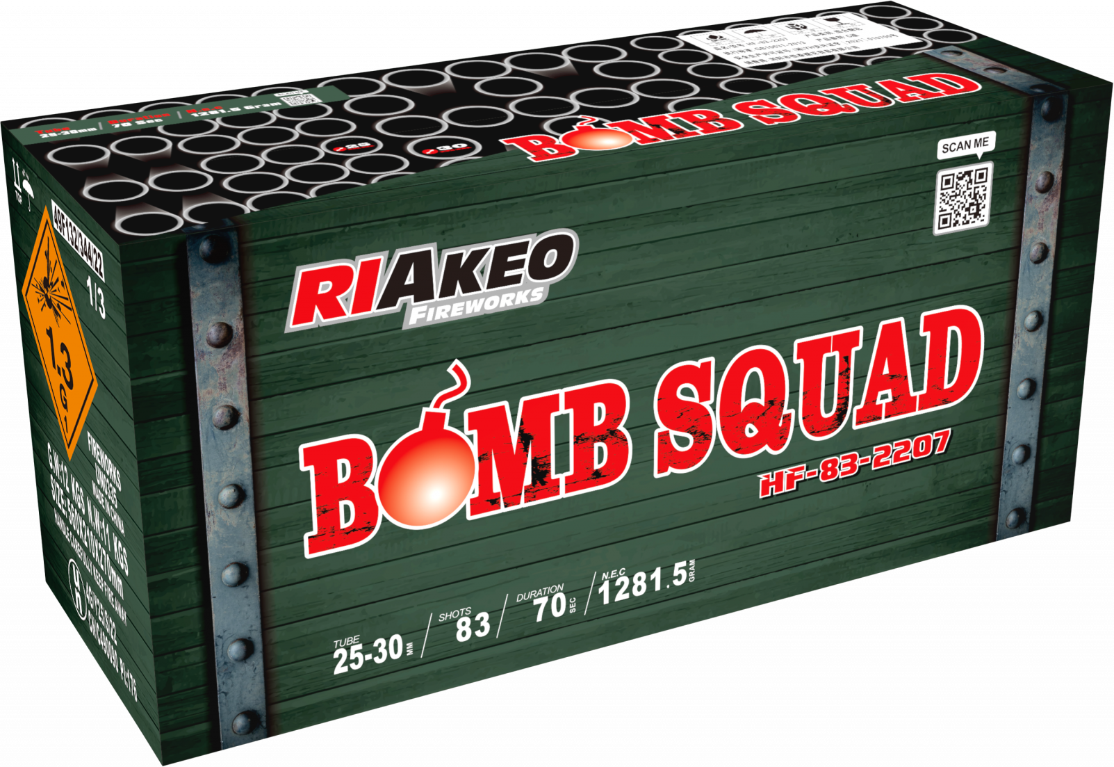 Riakeo | Bomb Squad | 83-Schuss [Batch 2023]