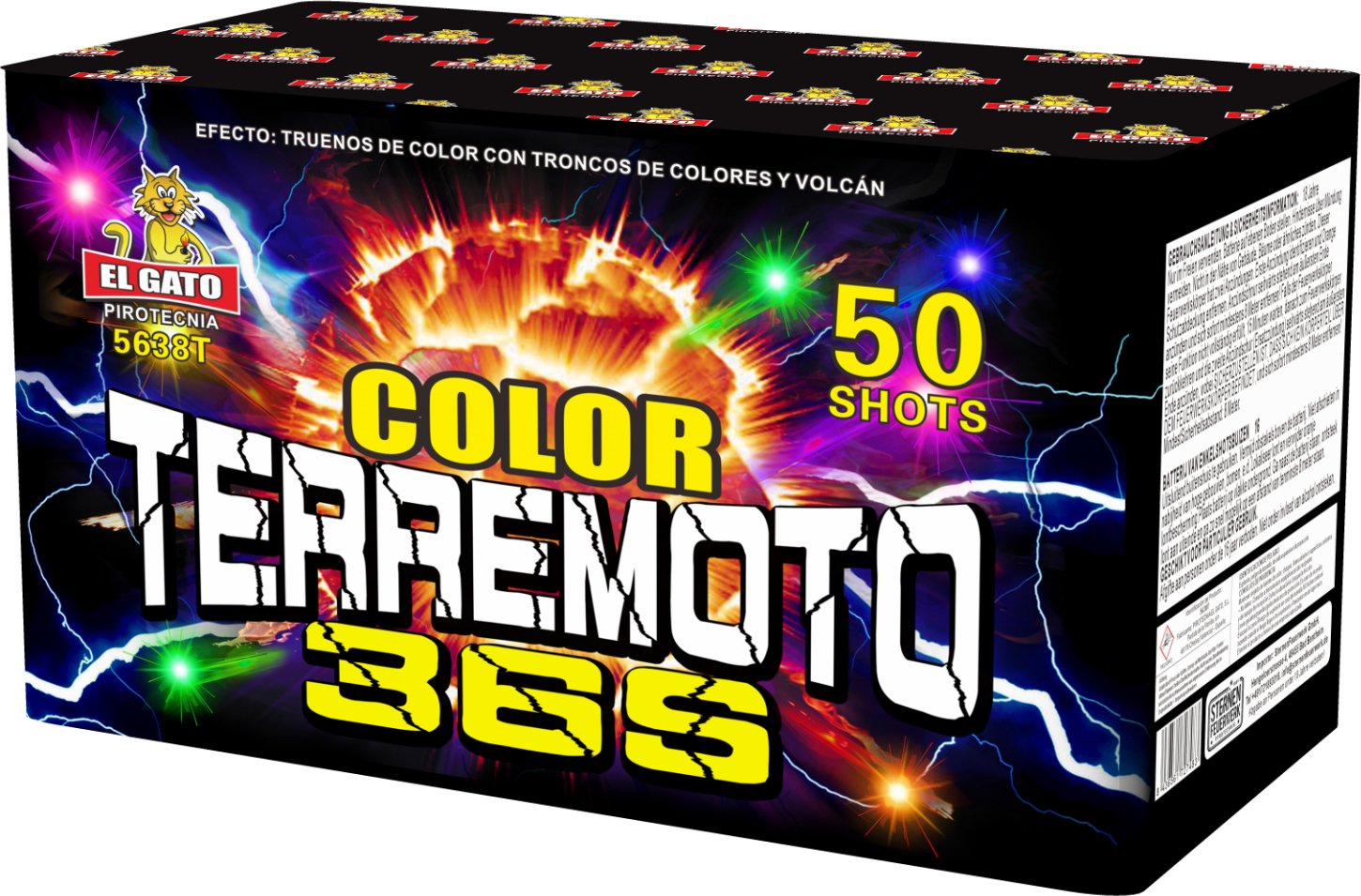 El Gato | 5638T | Color Terremoto | 50-Schuss