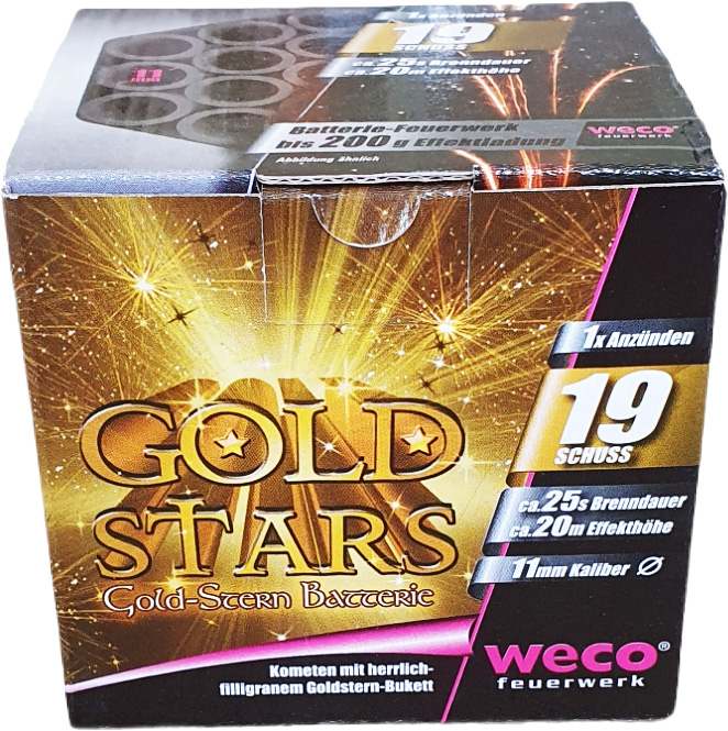 Weco | Gold Stars | 19-Schuss