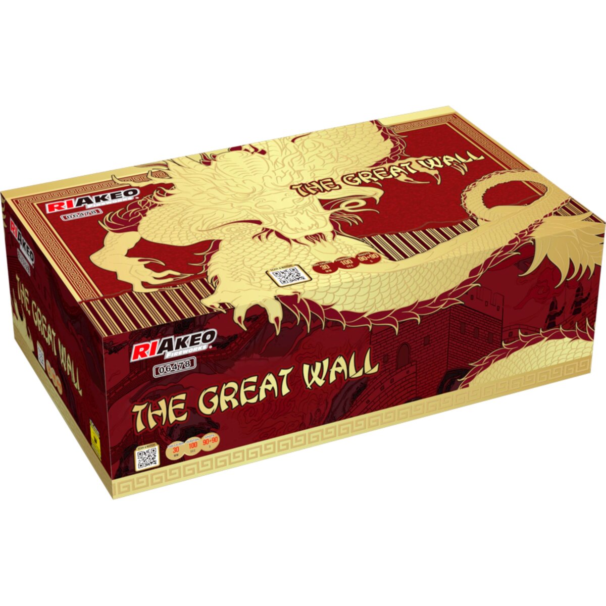 Riakeo | The Great Wall | 180-Schuss Riakeo | The Great Wall | 180-Schuss