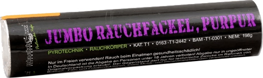 Blackboxx | Jumbo Rauchfackel | Purpur