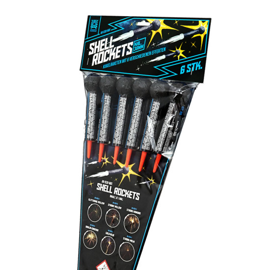 Argento | Shellrockets | Cal. 38 mm