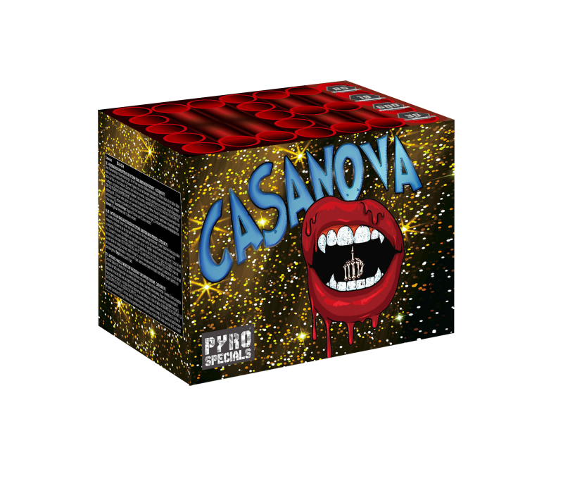 Pyro Specials | Casanova | 25-Schuss