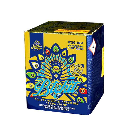 Iskra | Blekit | 16-Schuss