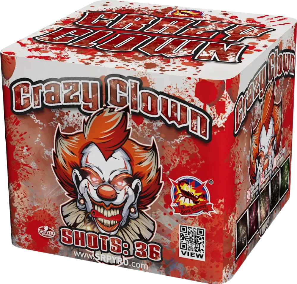 SRPYRO | Crazy Clown | 36-Schuss