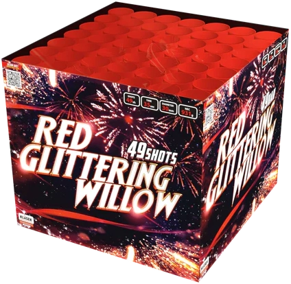 Klasek | C493RG | Red Glittering Willow | 49-Schuss
