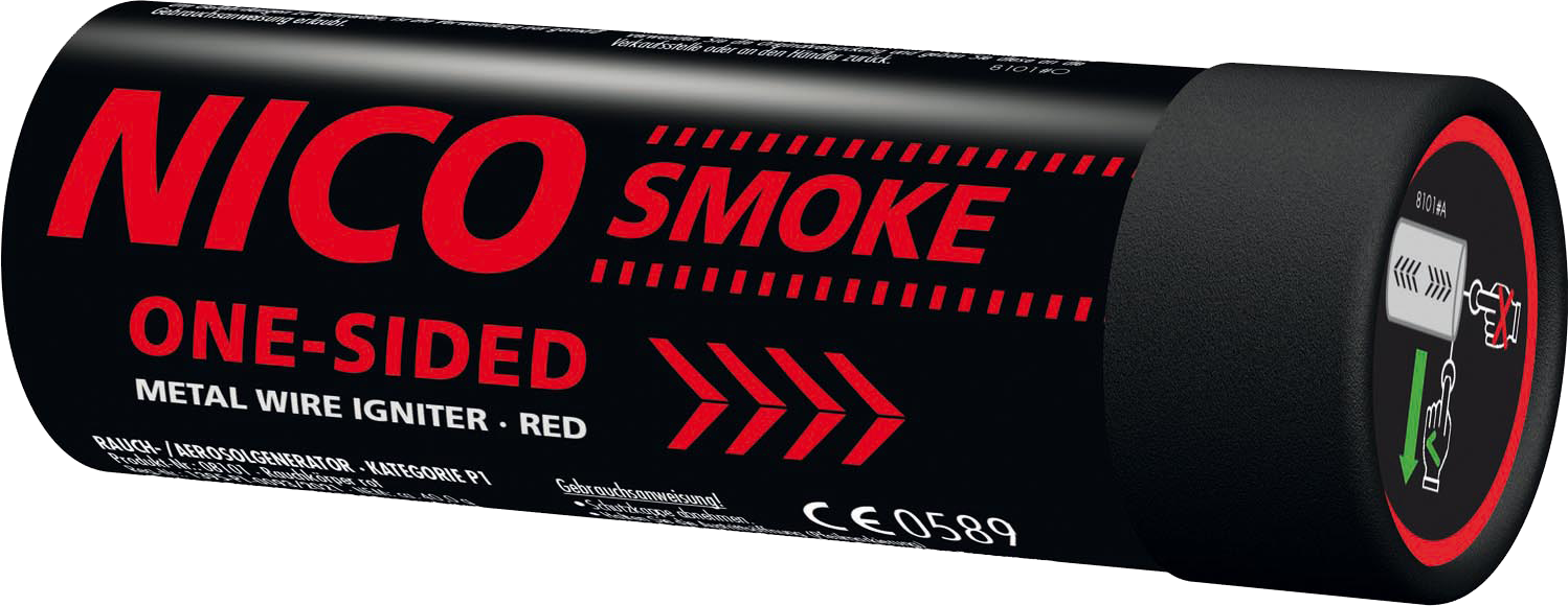 Nico | Smoke | 80 Sekunden | Rot Rauchfackel Rauchtopf