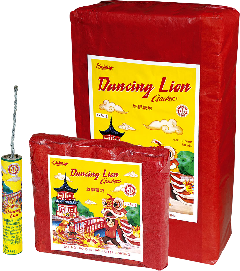 Funke | China Böller A | Dancing Lion | Schinken 