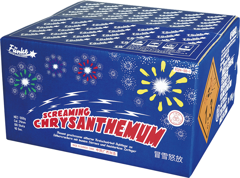 Funke | Screaming Chrysanthemum | 100-Schuss 