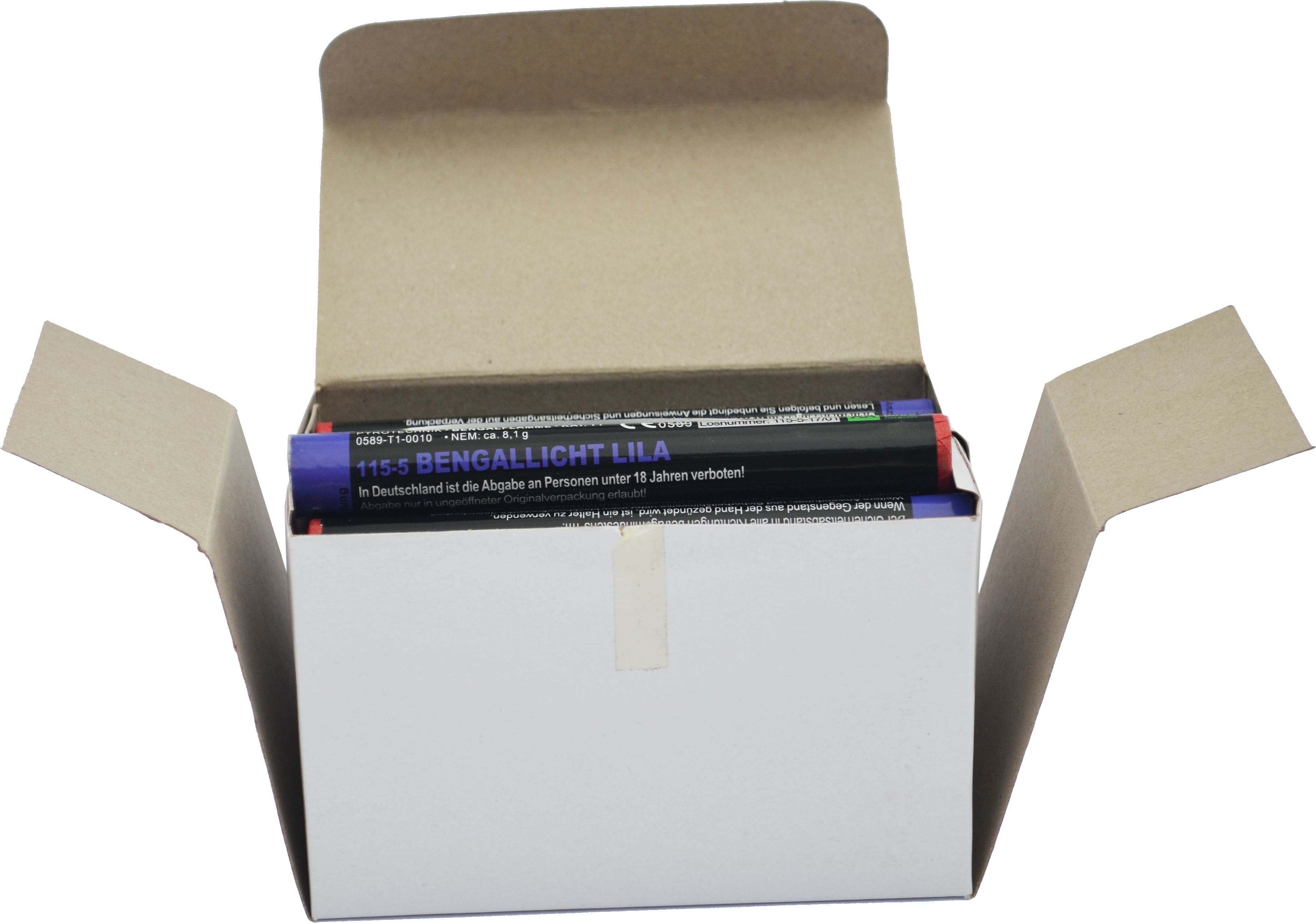 Blackboxx | Bengallicht | Lila Lichterbild