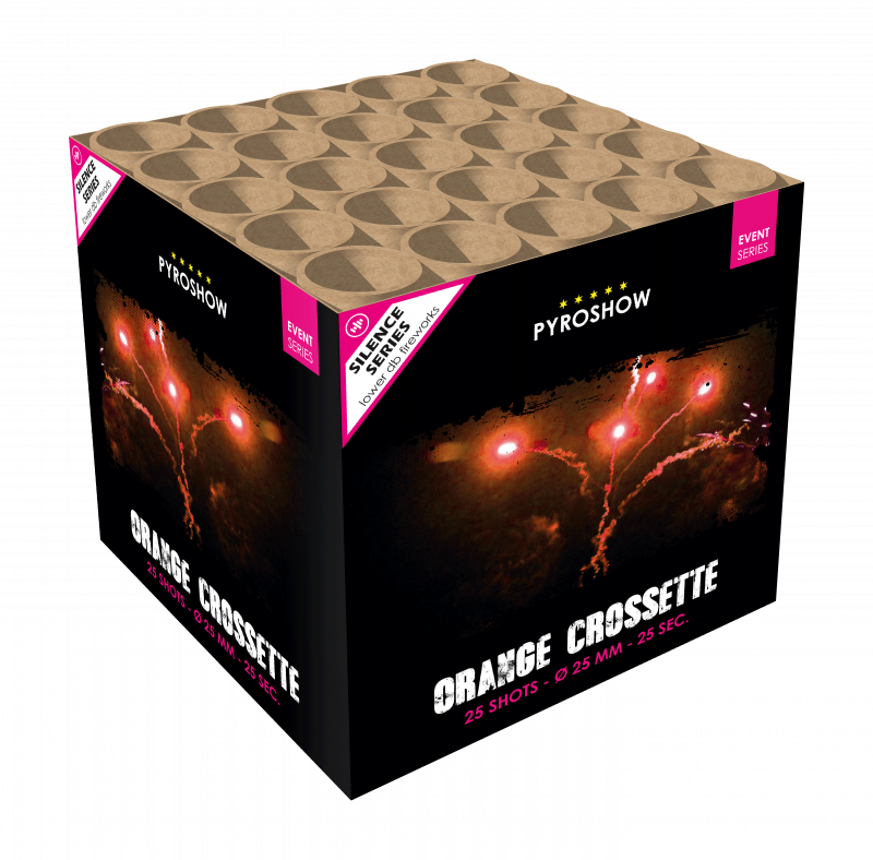 Broeckhoff | Orange Crossette | 25-Schuss