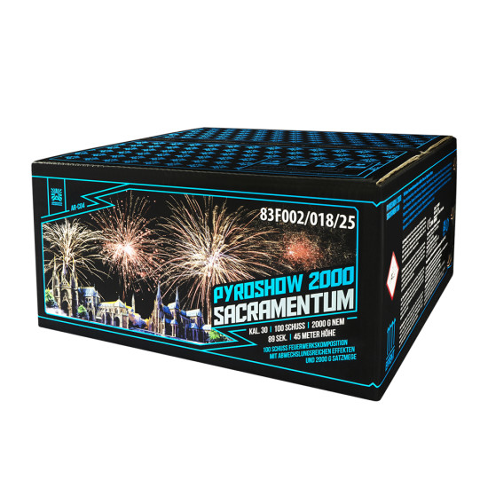 Argento | Pyroshow 2000 | Sacramentum | 100-Schuss