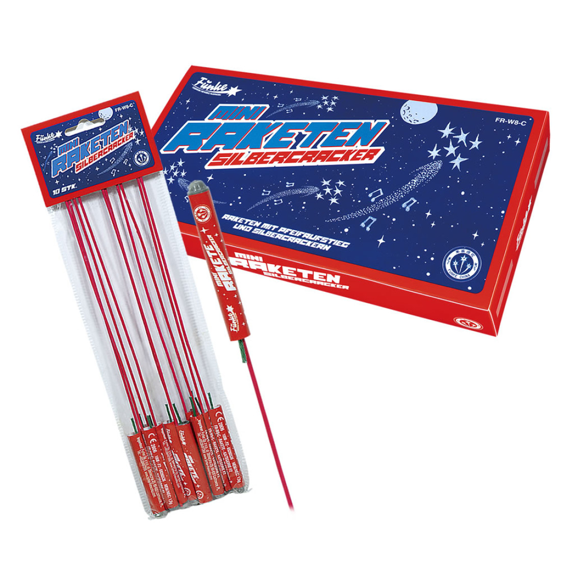 Funke | Mini-Raketen | Silbercracker