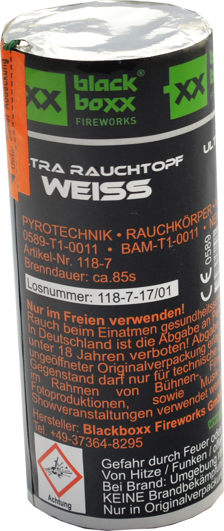 Blackboxx | Ultra Rauchtopf | Weiß