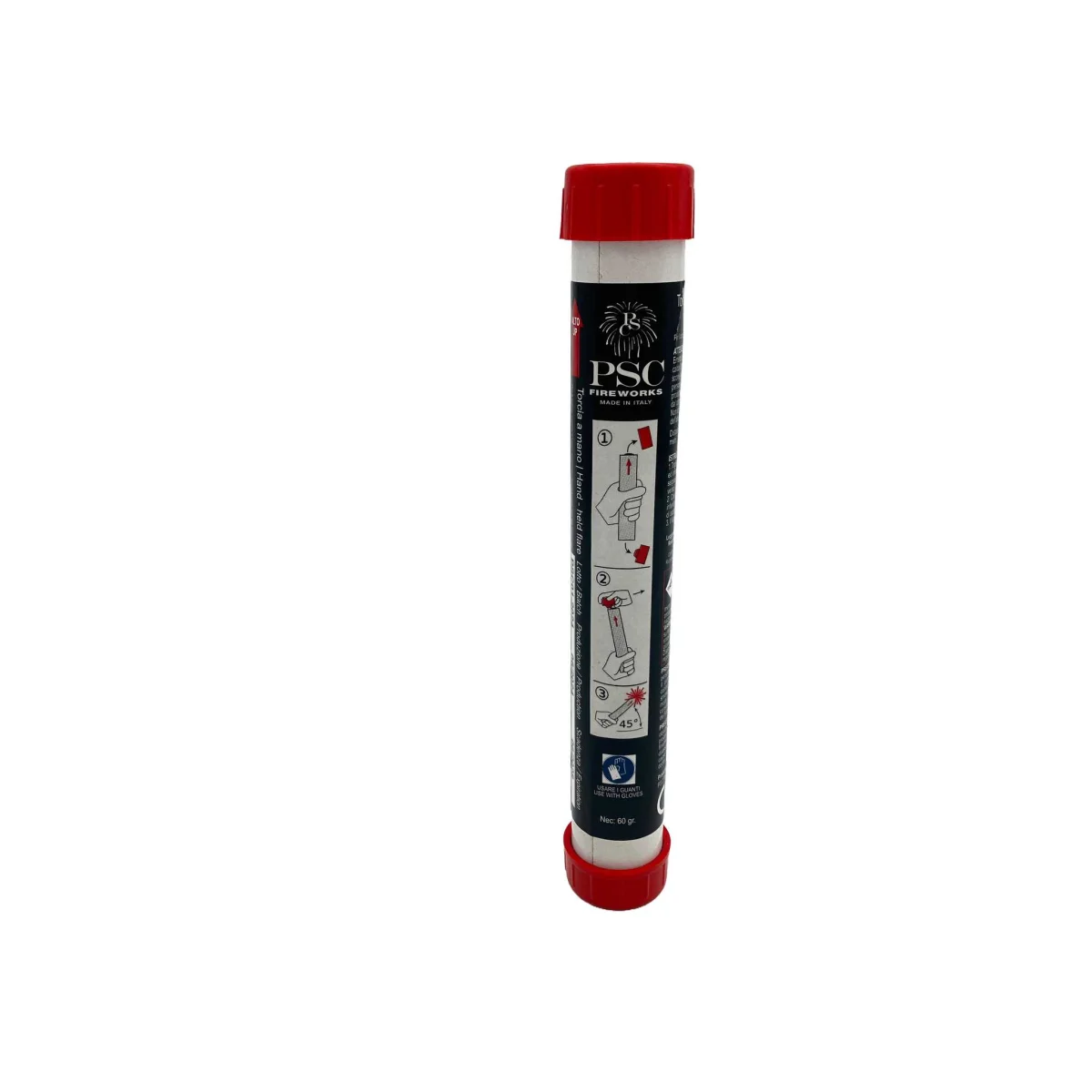 PSC Fireworks | TRC60 | Starklichtbengale | Rot