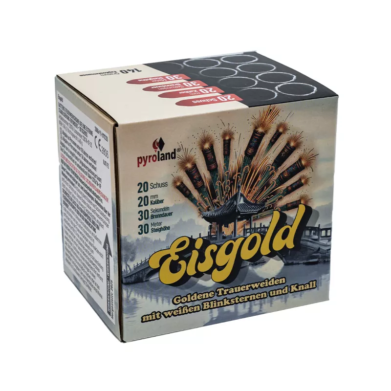 Pyroland | Eisgold | 20-Schuss