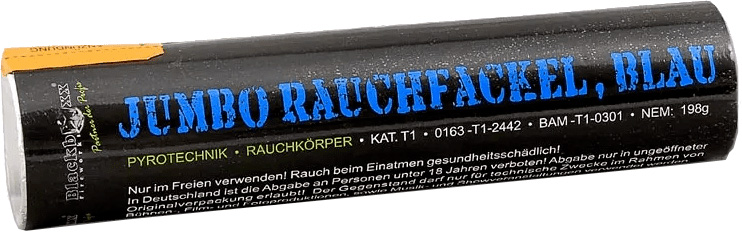 Blackboxx | Jumbo Rauchfackel | Blau
