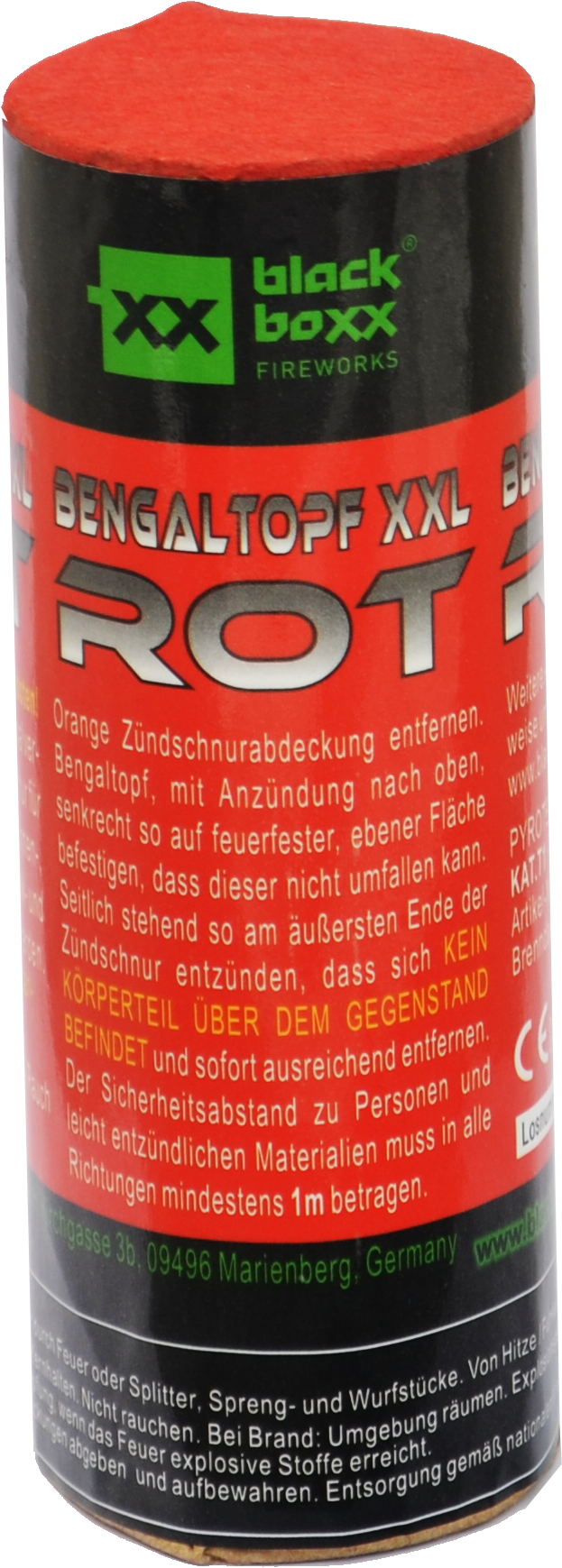 Blackboxx | Bengaltopf XXL | Rot