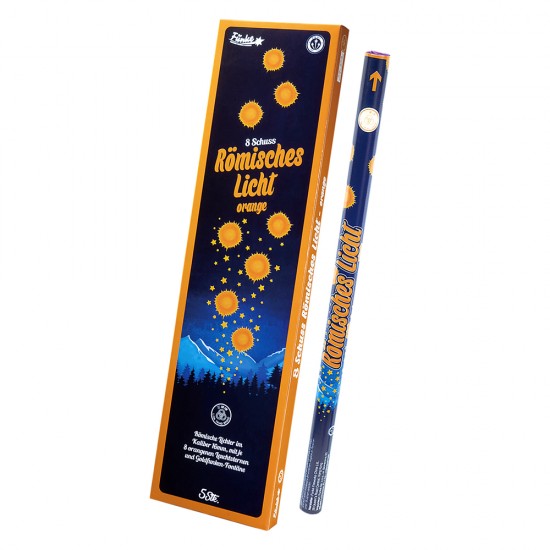 Funke | 8 Schuss Römische Lichter Kal. C - Orange 