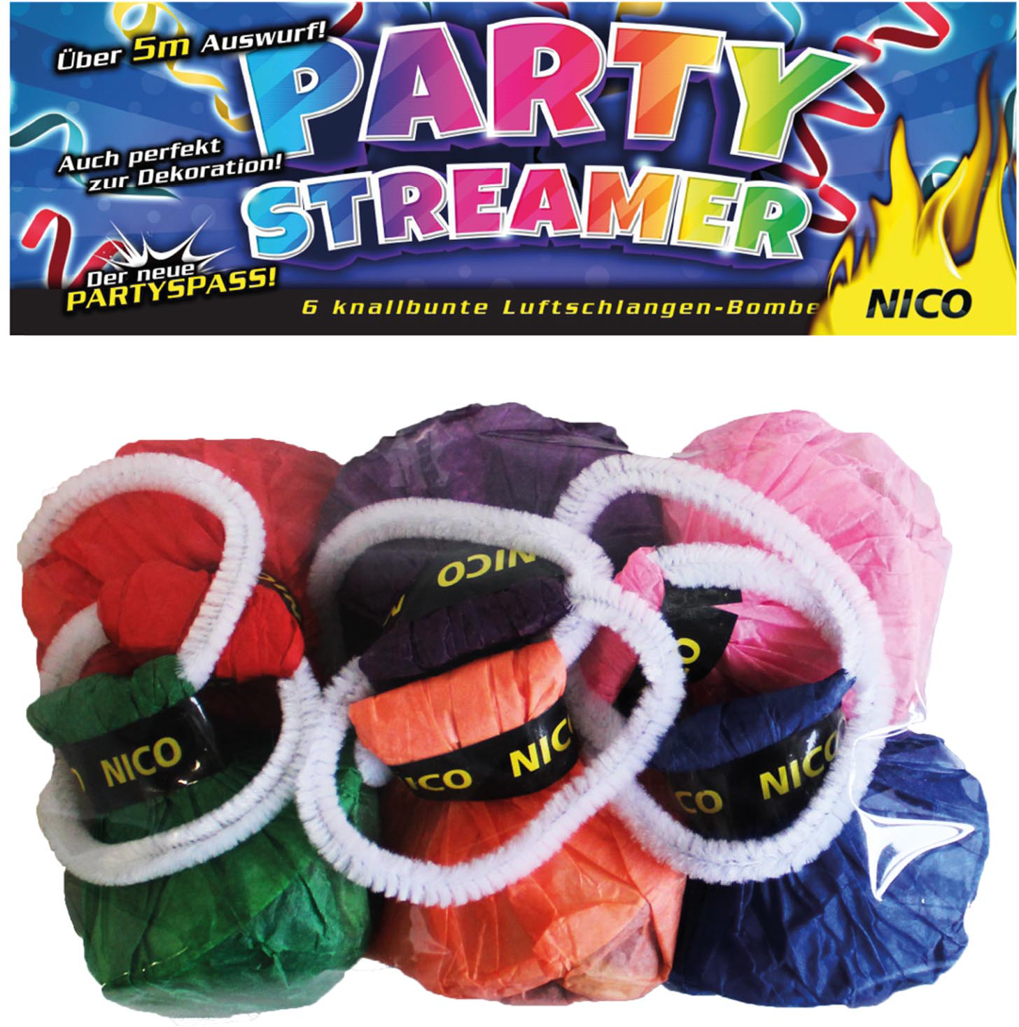 Nico | Party Streamer | Bunt