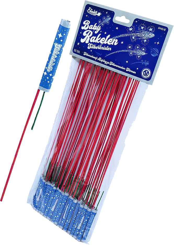 Funke | Baby-Raketen Silberknister 