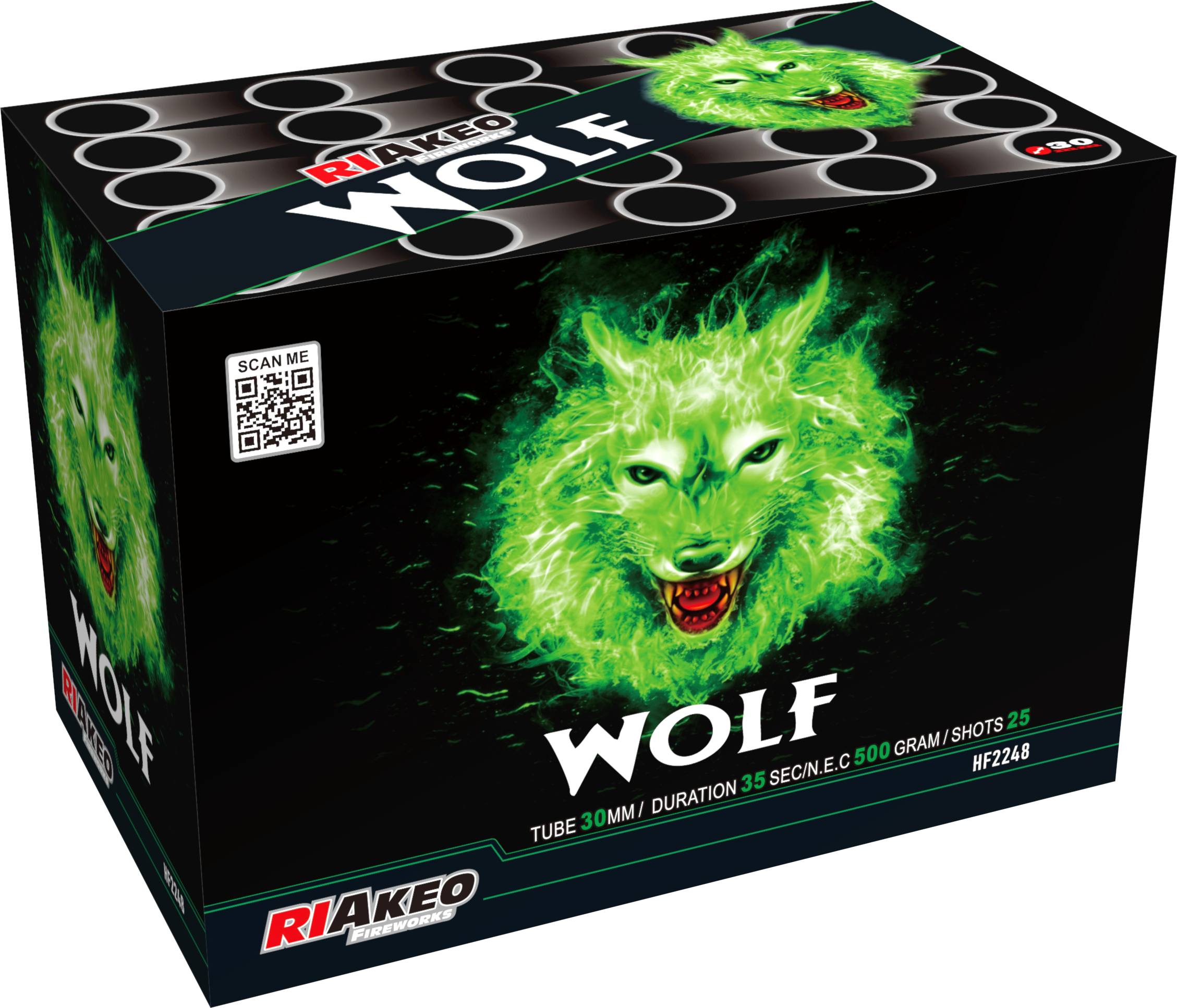 Riakeo | Wolf | 25-Schuss 